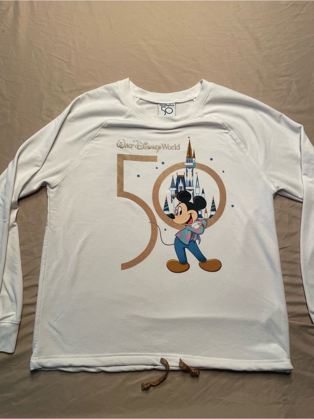 Disney World 50th Anniversary Pullover Sweater - Mickey Mouse - Women’s Medium